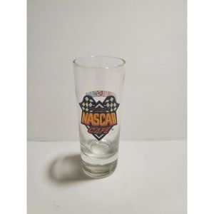 Vintage NASCAR Cafe Shooter Double Shot Glass 4" Tall